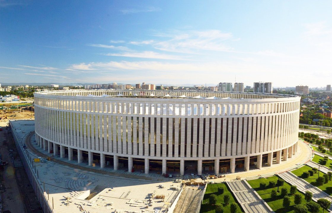 Парк вокруг стадиона «Краснодар» откроют 28 сентября