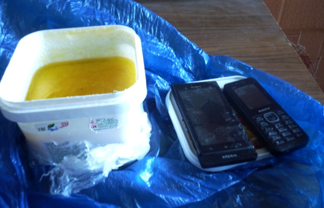 Мобильные в ростовскую колонию передали в банке с медом