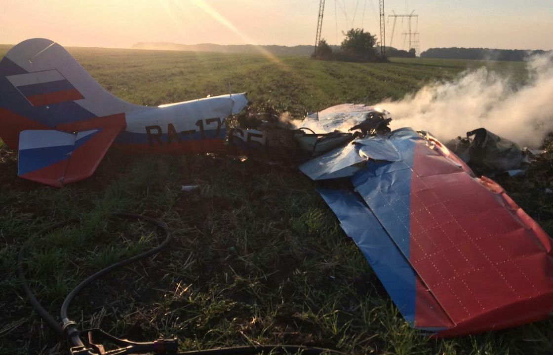 СК озвучил возможную причину крушения легкомоторного самолета на Ставрополье