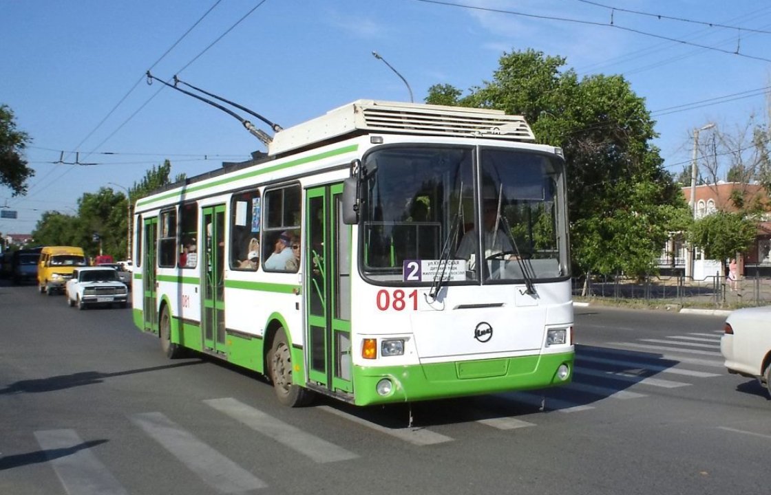 С улиц Астрахани исчезли троллейбусы