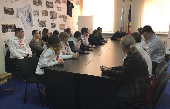 Александр Шлеменко встретился с волонтерами штаба Путина в Краснодаре