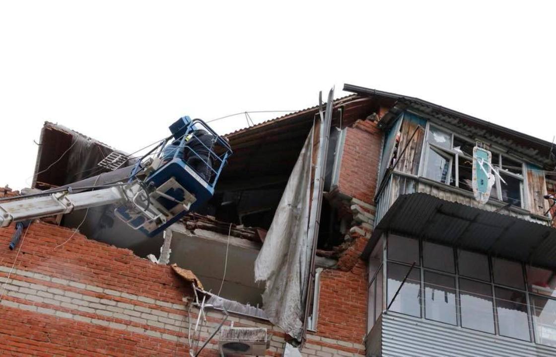 В Краснодаре жильцы пострадавшего от взрыва дома начали возвращаться в квартиры