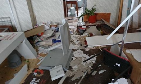 Взрыв банкомата повредил здание сельской администрации на Кубани