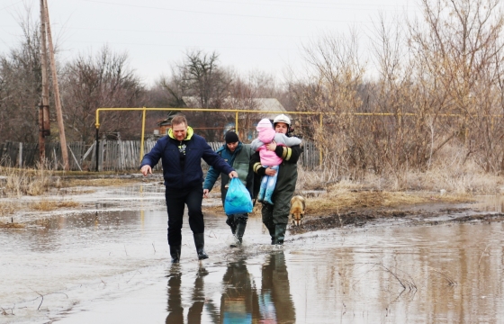 Последствия паводка в Волгоградской области устранять к 9 мая