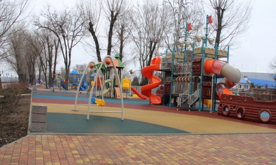 Ледовый каток откроют в новом парке Ростова