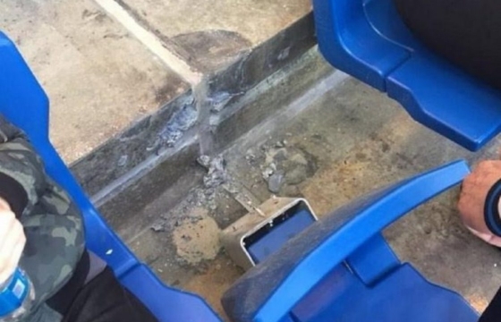 На «Ростов-арене» после первого матча развалились антивандальные сидения