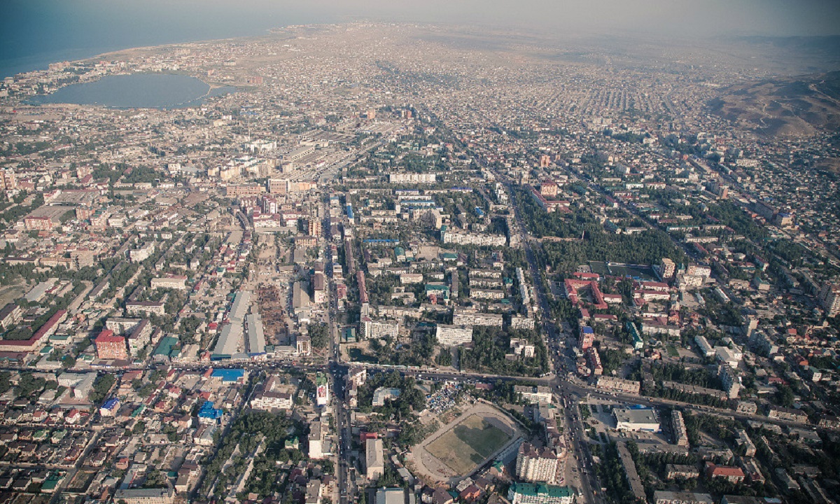 Фото махачкалы с высоты