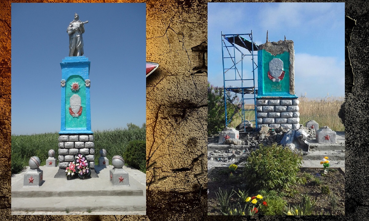 СКР проводит проверку по разрушению памятника фронтовикам на Кубани