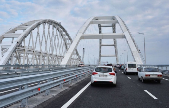 Крымский мост побил новый рекорд по количеству машин