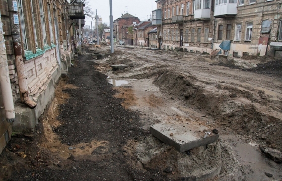 84 млн рублей выделили на окончание скандальной реконструкции ул. Станиславского в Ростове
