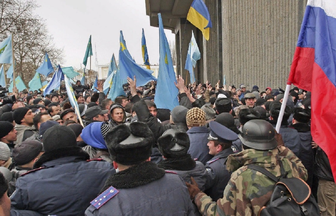 Участники проукраинского митинга в Симферополе получили условные сроки