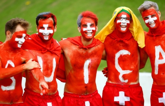 290 гигабайт интернета израсходовали болельщики на матче Бразилия-Швейцария