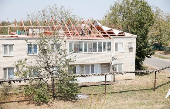 Почти 500 пострадавших от града в Новокорсунке получили компенсации