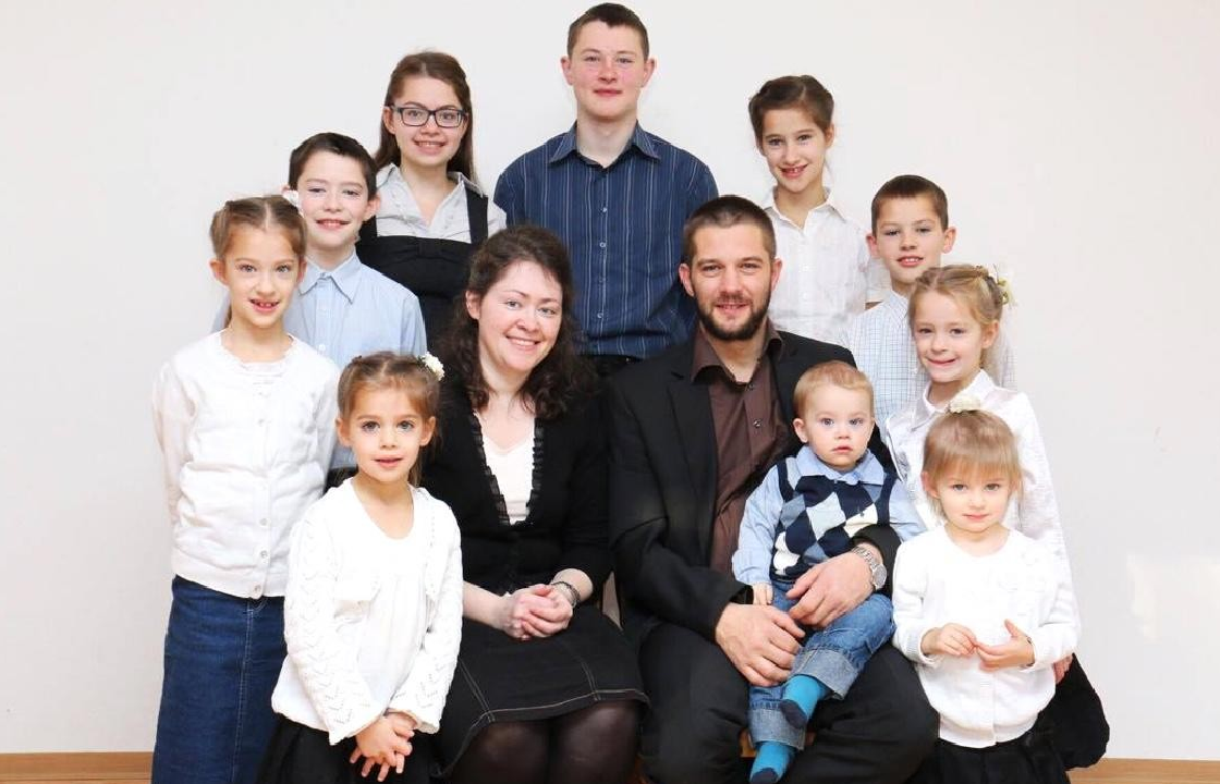 В семье немецких беженцев на Ставрополье родился одиннадцатый ребенок