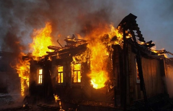 Дети заживо сгорели в поселке Волгоградской области