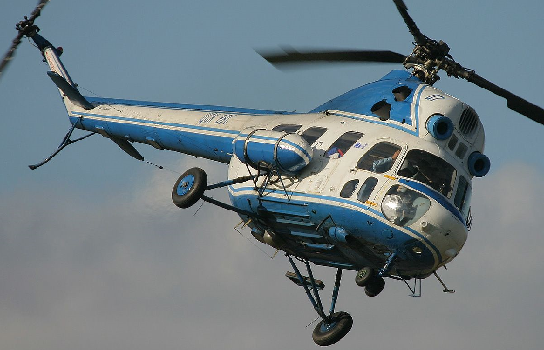Вертолет Ми-2 потерпел крушение в Краснодарском крае