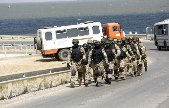 Безопасность Крымского моста проверили кубанские силовики