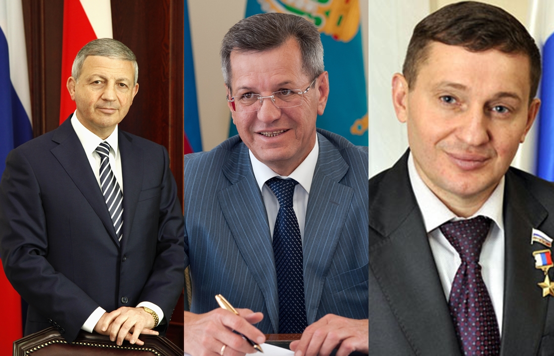 Сразу трем губернаторам ЮФО и СКФО прочат отставки