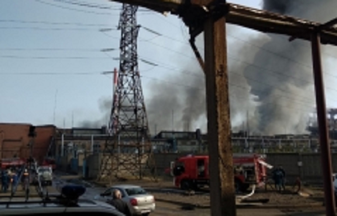 Несколько человек пострадали на крупном пожаре во Владикавказе