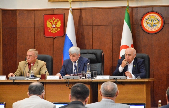 Народное собрание Ингушетии повторно рассматривает вопрос о границе с Чечней