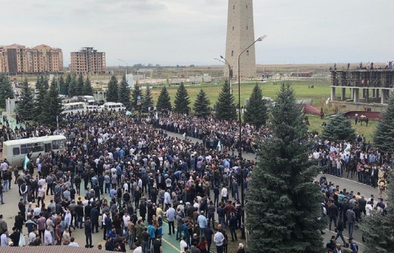 МВД Ингушетии подсчитало количество митингующих