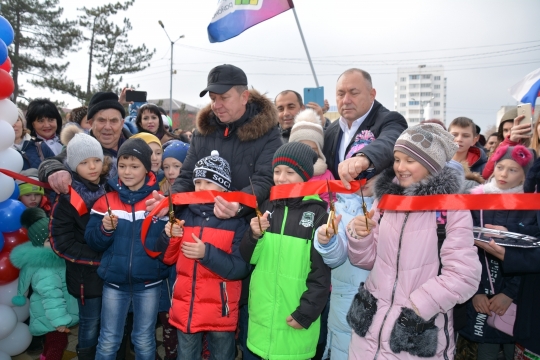 В Крымске впервые за 60 лет реконструировали парк