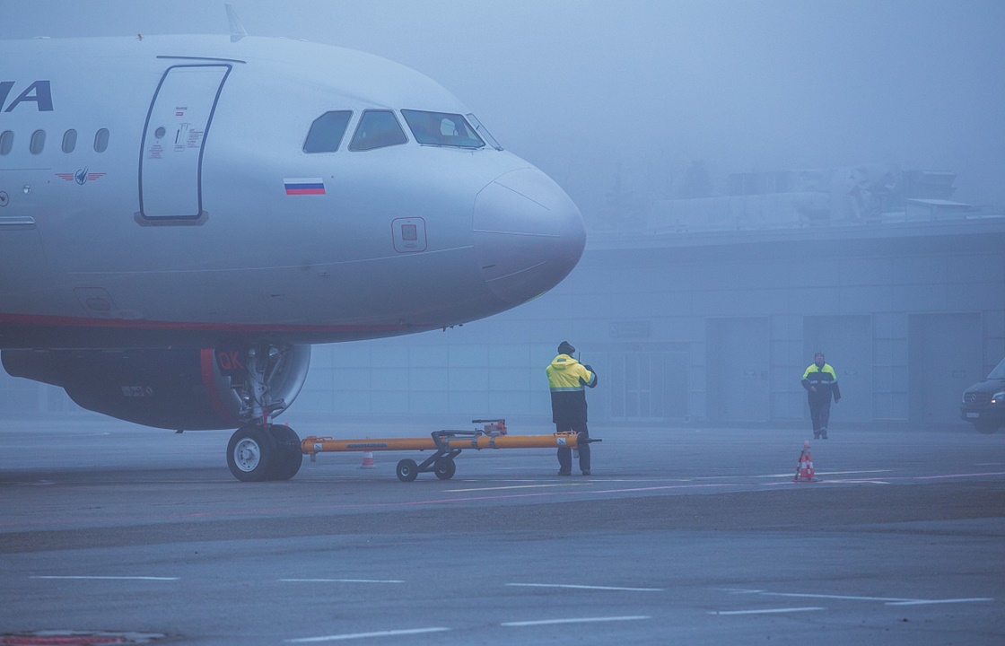 Туман в Краснодаре привел к отмене рейсов в городском аэропорту