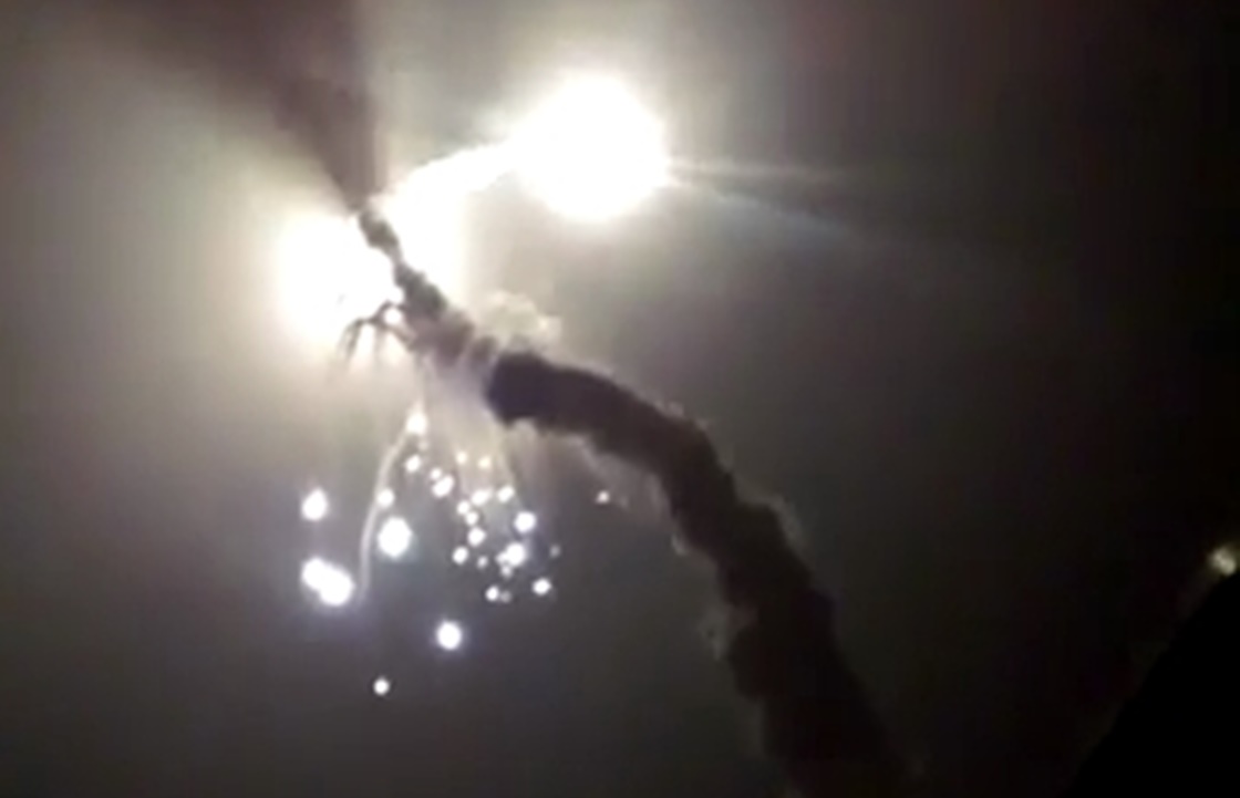 Учебный пуск ракеты в Астраханской области обернулся происшествием – медиа. Видео