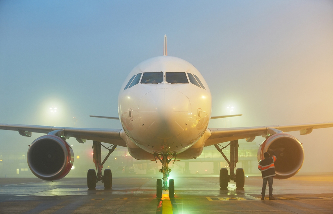Туман стал причиной задержки 15 рейсов в аэропорту Краснодара