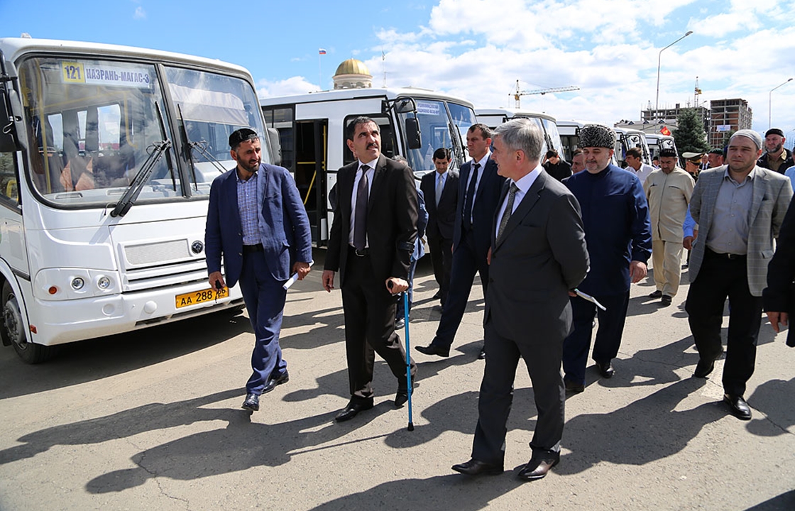 Кабмин Ингушетии раз в четыре месяца будет пересаживаться на общественный транспорт