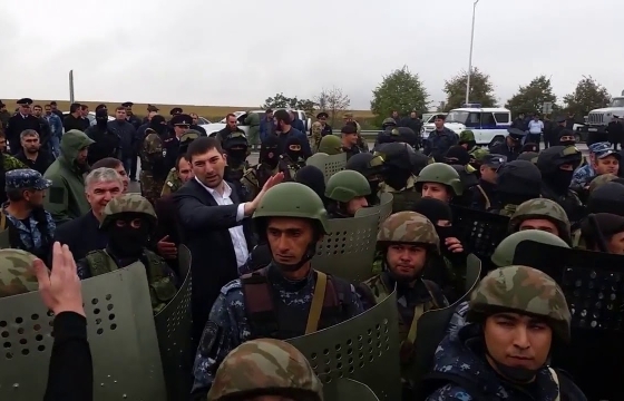 Отказавшийся разгонять митингующих в Ингушетии батальон расформировали