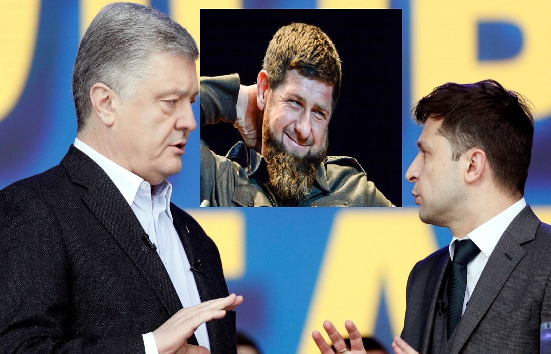 Кадыров прокомментировал дебаты Порошенко и Зеленского