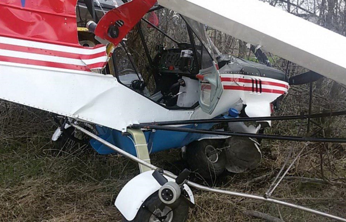Самолет с неисправными закрылками упал на Кубани