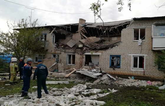 Спасатели полностью разобрали завал взорванного дома в Ростовской области