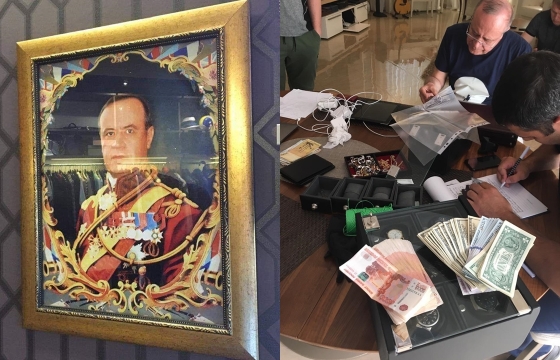 Графский портрет, коллекция часов и валюта: что нашли у задержанного вице-губернатора Ростова. Фото