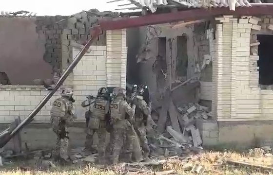 Силовики показали нейтрализацию троих бандитов в Дагестане. Видео