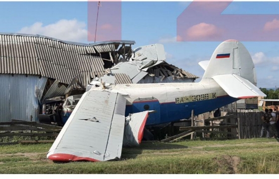 Очередной Ан-2 упал на дом в Чечне