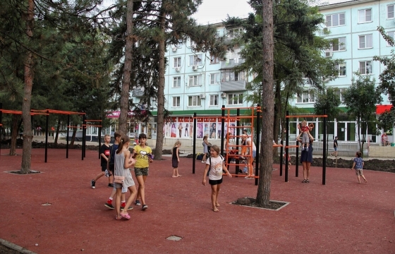 Скверы, построенные в рамках нацпроекта в Краснодаре, оценил замглавы Минстроя РФ