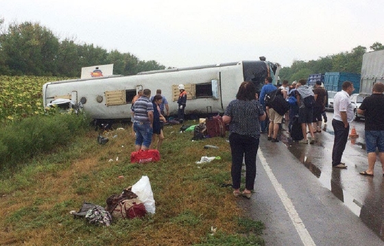 Власти рассказали о состоянии пострадавших в ДТП с автобусом «Волгоград - Ставрополь»