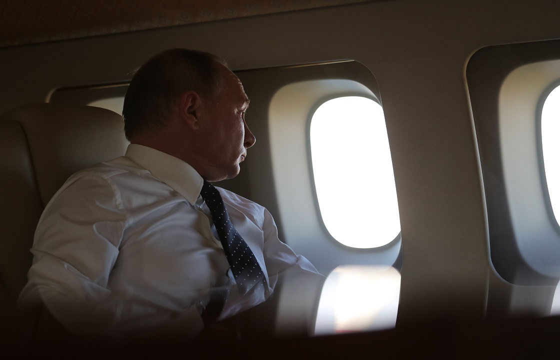 Прилет Путина в Махачкалу отслеживают в режиме онлайн