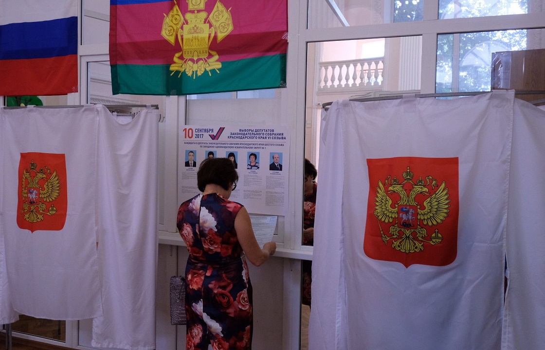 Каждый четвертый избиратель проголосовал на Кубани к полудню