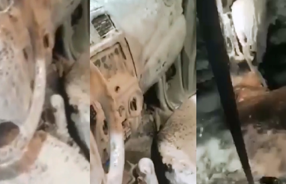 Девушка из автомойки в Дагестане помыла «Калину» с пеной изнутри. Видео 18+