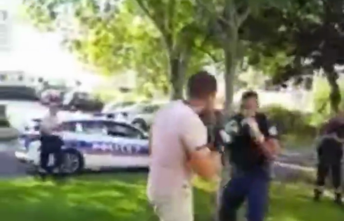 Чеченцы устроили боксерский поединок с французским полицейским - медиа. Видео