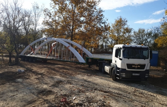 Установку очередного «Крымского моста» завершают в Керчи