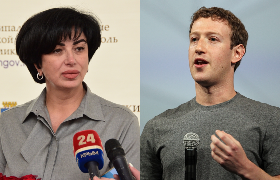Цукерберг против: Facebook удалил страницу главы Симферополя