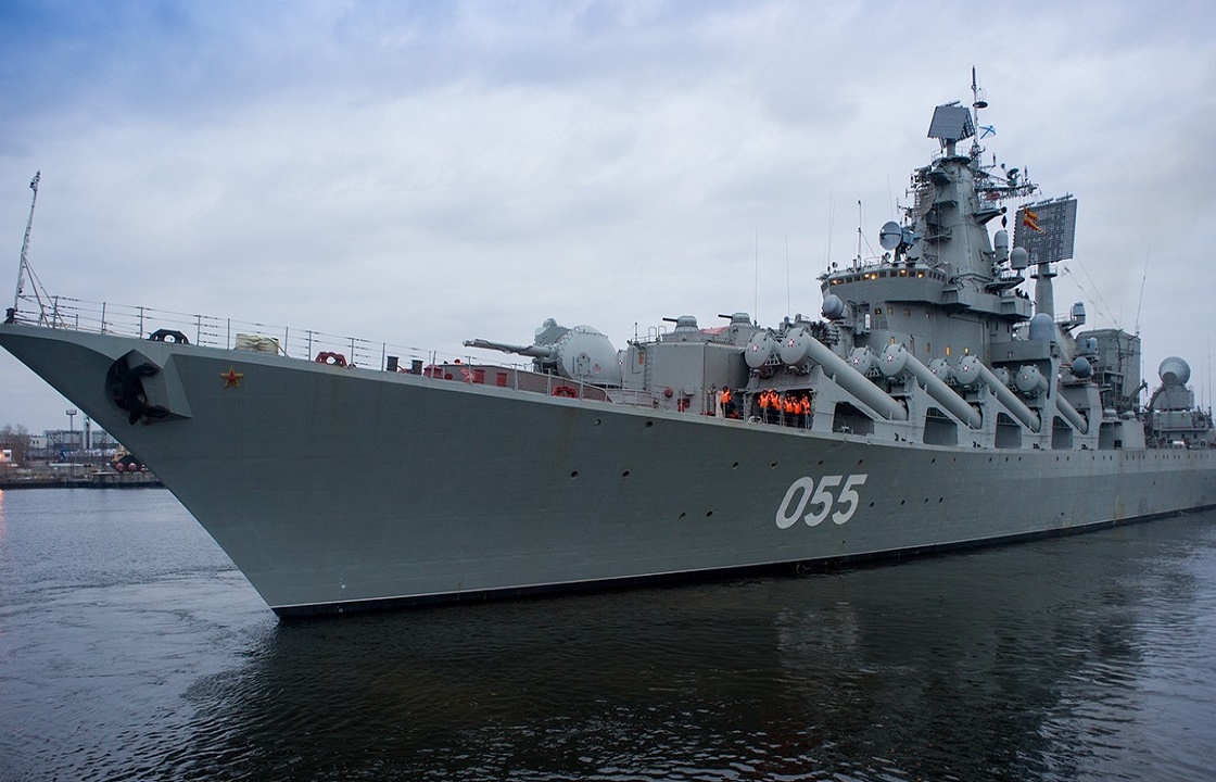 Путин пообщался с офицерами крейсера «Маршал Устинов»