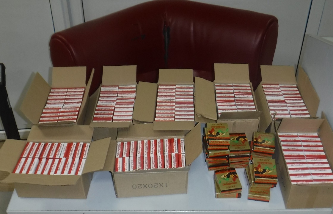 800 упаковок таблеток из Индии изъяли в аэропорту Краснодара