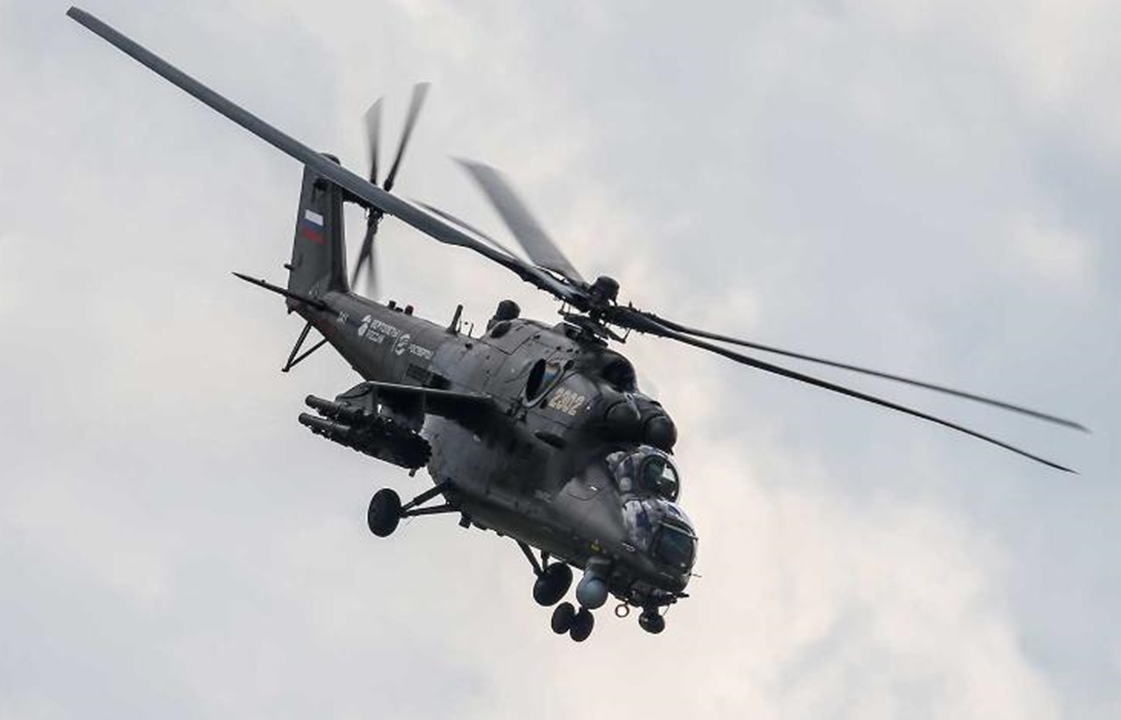 Военные установят причину жесткой посадки Ми-35 в Крыму