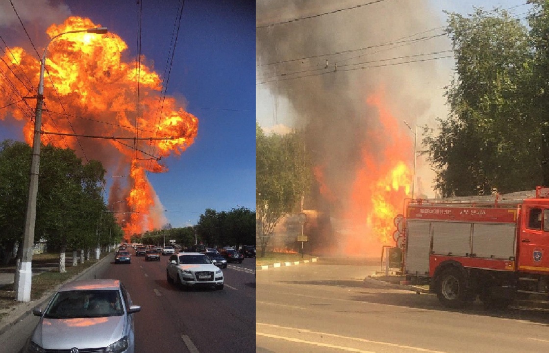 Очевидцы рассказали о мощном взрыве в Волгограде. Фото
