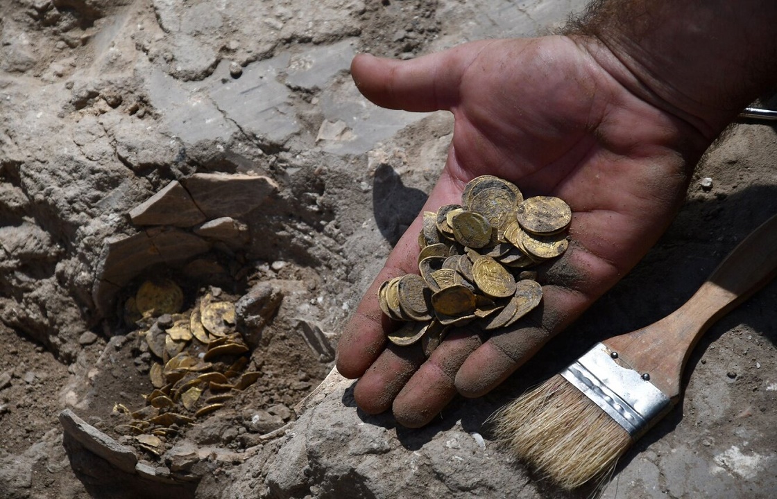 Спрятанный от гуннов клад найден на Тамани через 15 веков